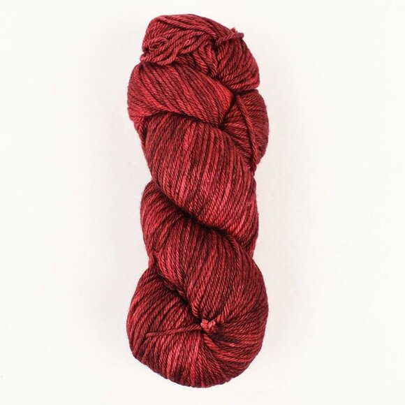 MadelineTosh Pashmina Worsted Yarn Merino Wool Cashmere Blend 210 Yds Tart Red - Picture 1 of 3
